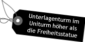 Unterlagenturm im Uniturm höher als die Freiheitsstatue Bild Unterlagenturm im Uniturm höher als die Freiheitsstatue
