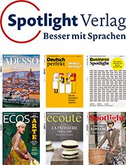 Sprachmagazine aus dem Spotlight Verlag