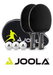 JOOLA TISCHTENNIS-SET BLACK DUO PRO