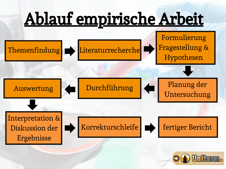 empirische Arbeit Aufbau und Gliederung