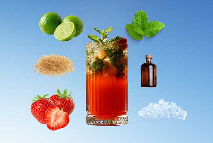 Erdbeer-Mojito