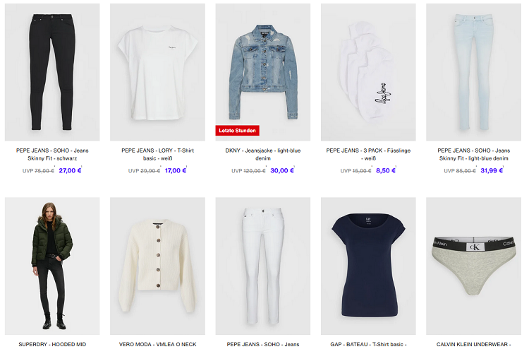 lounge by zalando rabatte damenmode