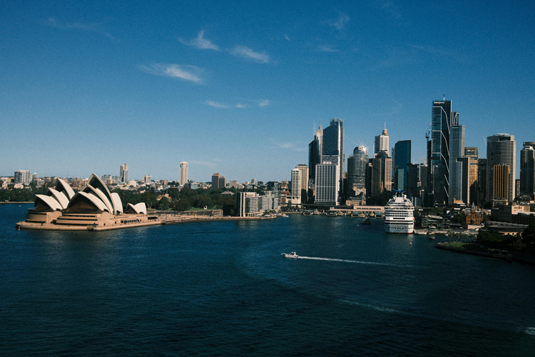 Hinziehen nach Sydney