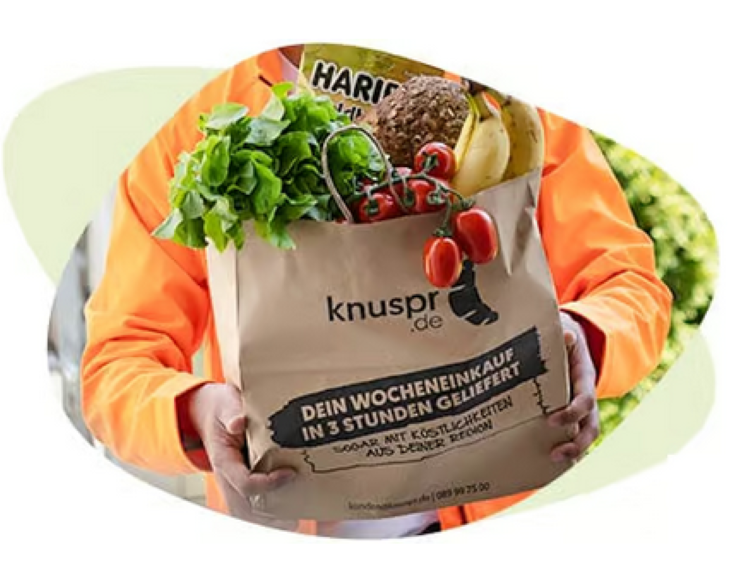 Mit Knuspr Gutscheinen gibt es frische Lebensmittel