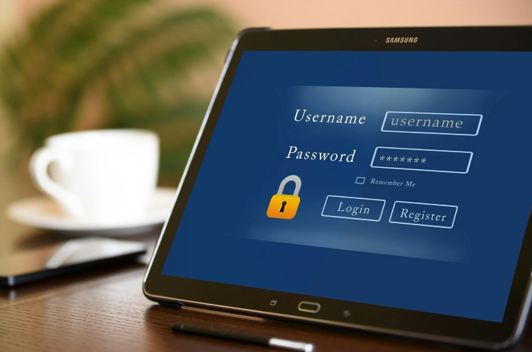 Starke Passwörter sind wichtig für die online Sicherheit