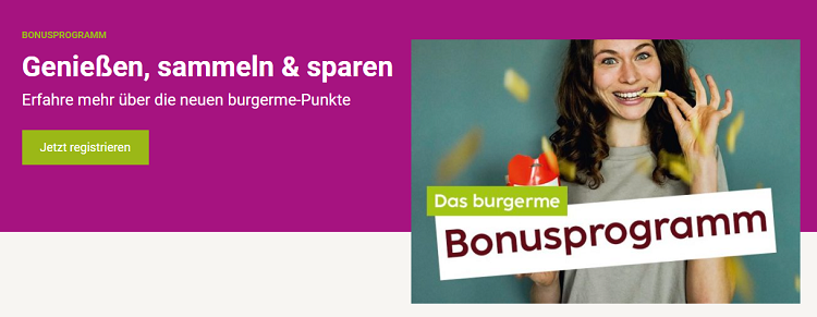 burgerme Gutschein Bonuspunkte