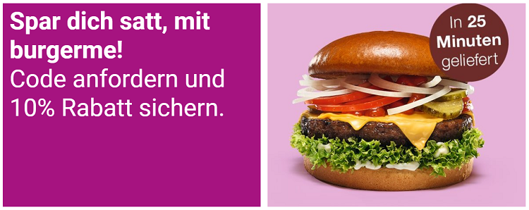 burgerme Studentenrabatt