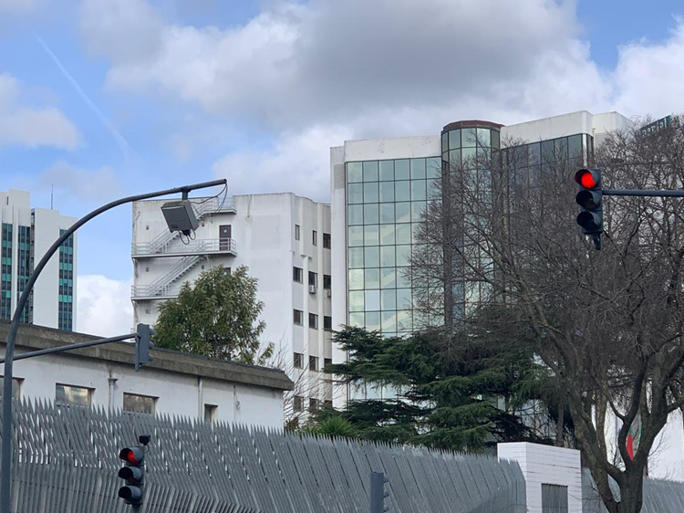 Der Campus an der Universidade Nova de Lisaboa im Auslandssemester in Portugal