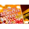 SemesterAbschlussParty im Juli in der UniMensa